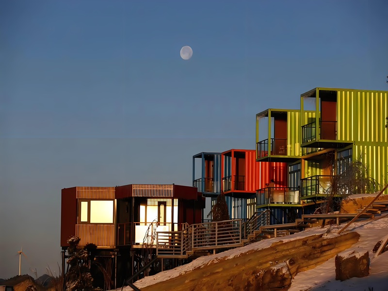 Maison modulaire créative en conteneur de 20 pieds - chayohouse