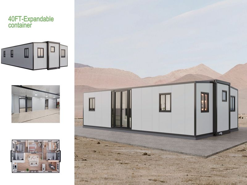 maison conteneur extensible de 40 pieds - chayohouse